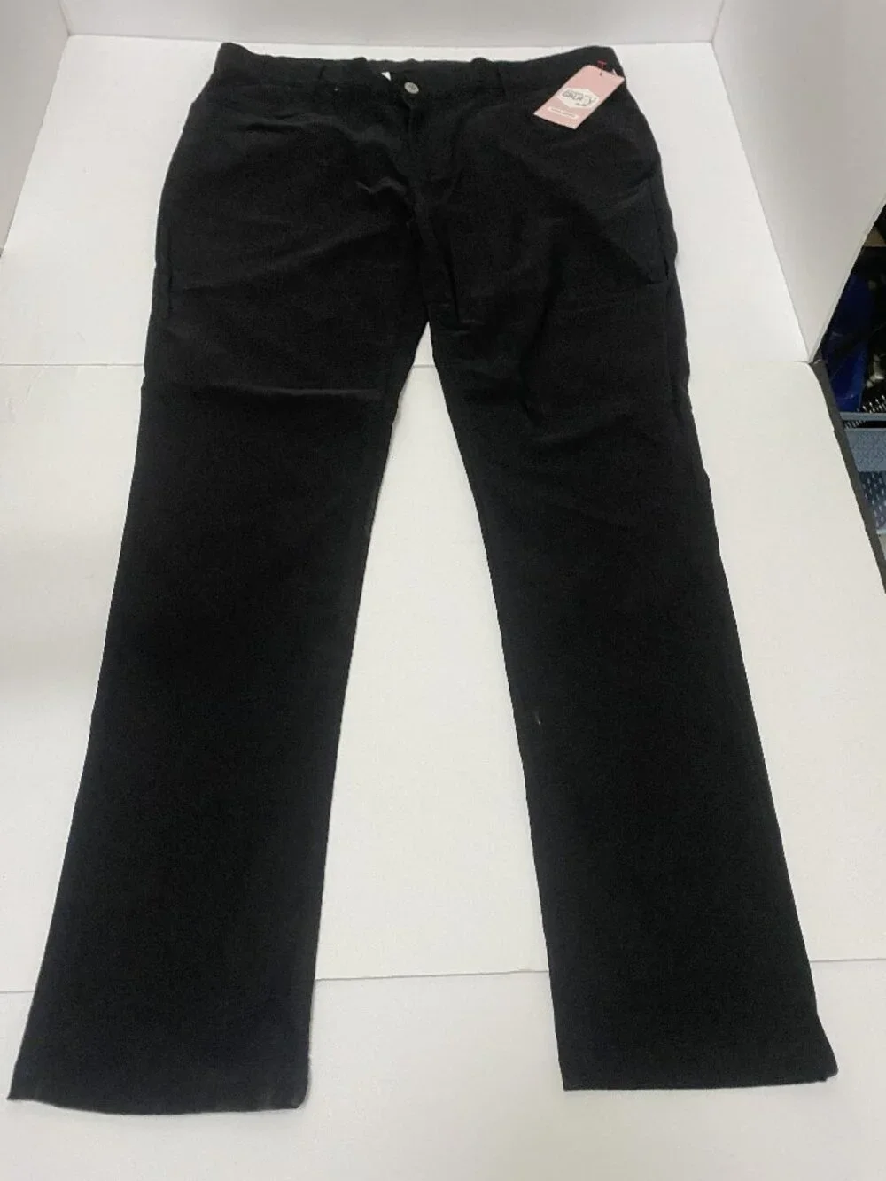 NWT Galaxy by Harvic Girls Junior 16 School Uniform Slacks Pants Black
